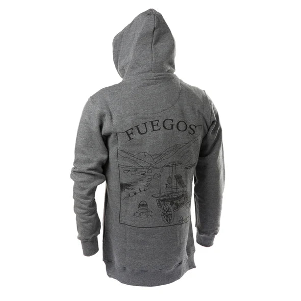 Fuegos Hoodie, Grey