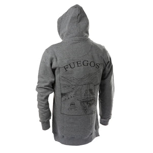 Fuegos Hoodie, Grey
