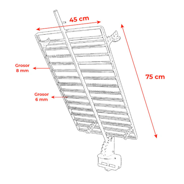 Clamp Rack Grill Large